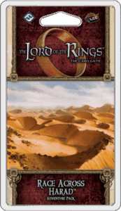 The Lord of the Rings: The Card Game – Race Across Harad board game cover