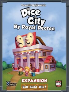 Dice City: By Royal Decree board game cover