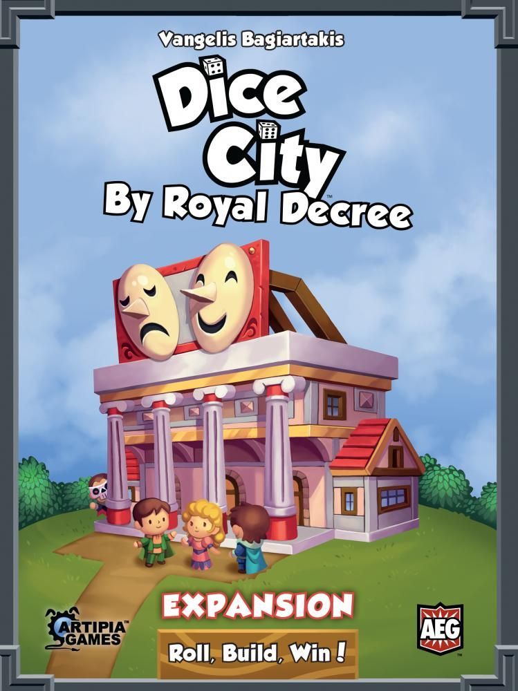 Dice City: By Royal Decree board game cover