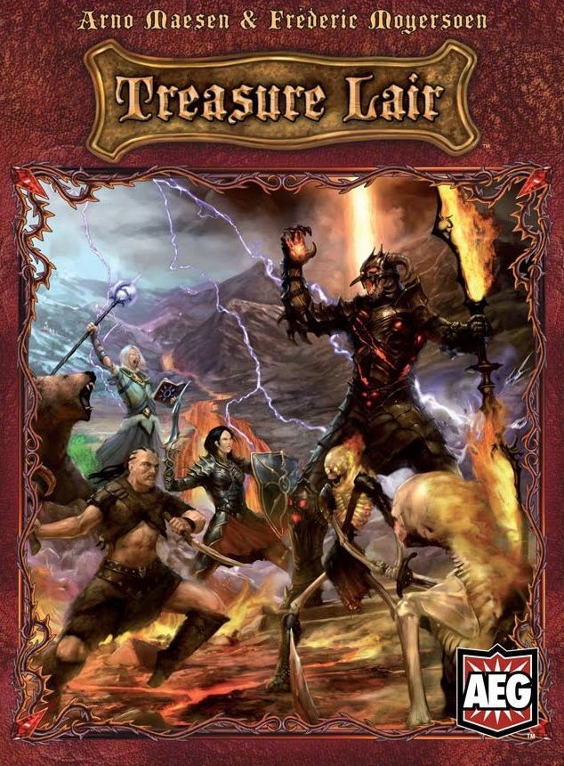 Treasure Lair board game cover