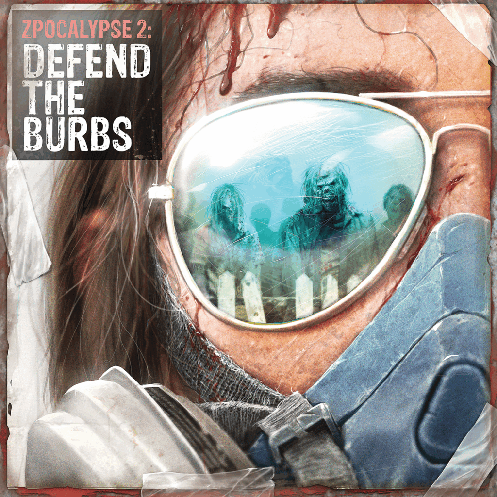 Zpocalypse 2: Defend the Burbs board game cover