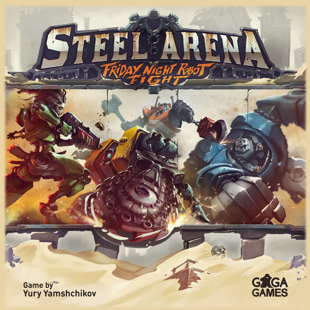 Steel Arena: Friday Night Robot Fight board game cover