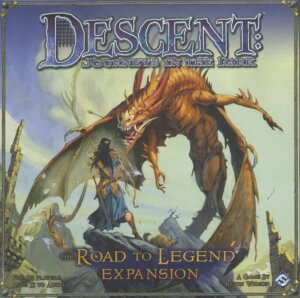 Descent: The Road to Legend board game cover