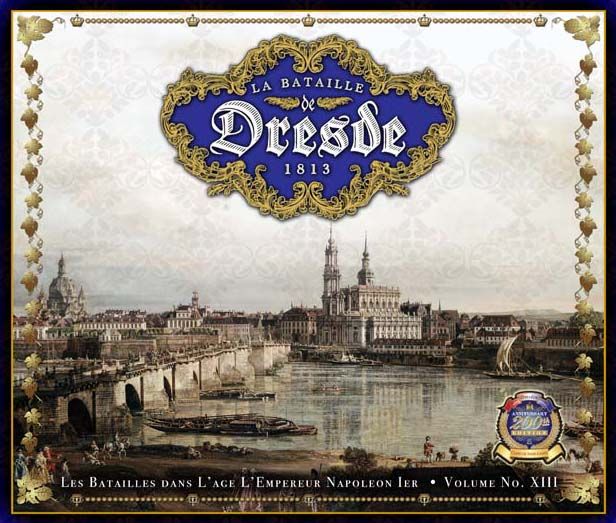 La Bataille de Dresde board game cover