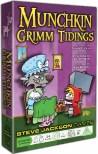 Munchkin Grimm Tidings board game cover