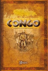 Congo: Adventures in the Heart of Africa board game cover