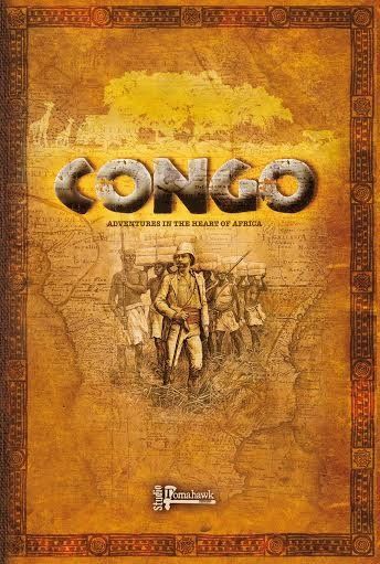Congo: Adventures in the Heart of Africa board game cover