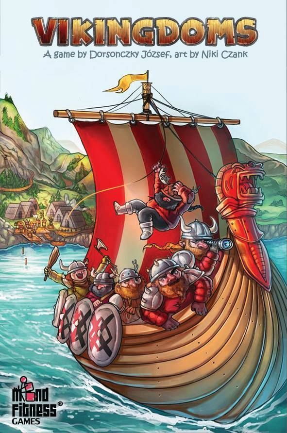 Vikingdoms board game cover