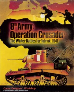 8th Army: Operation Crusader – The Winter Battles for Tobruk, 1941 board game cover