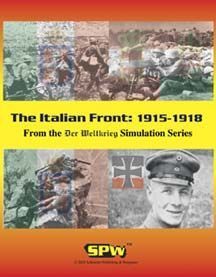 The Italian Front: 1915-1918 board game cover