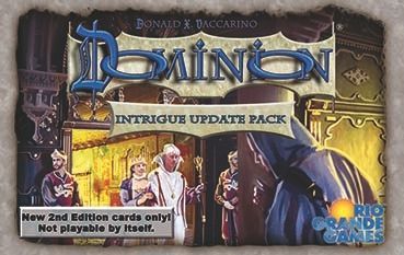 Dominion: Intrigue – Update Pack board game cover