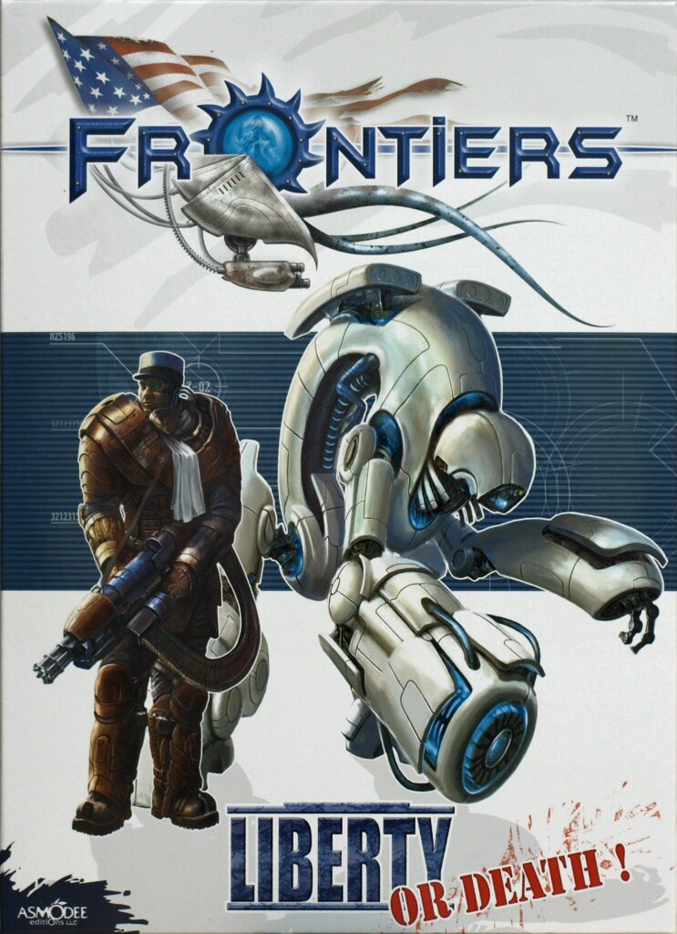 Frontiers: Liberty or Death! board game cover