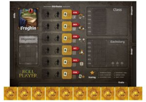 Roll Player: Frogkin Promo Punchboard board game cover