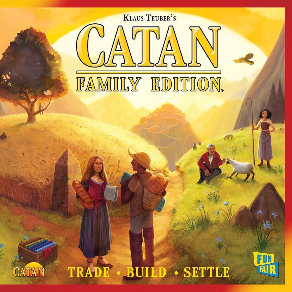 Catan: Family Edition board game cover
