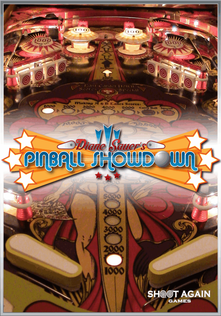 Pinball Showdown board game cover