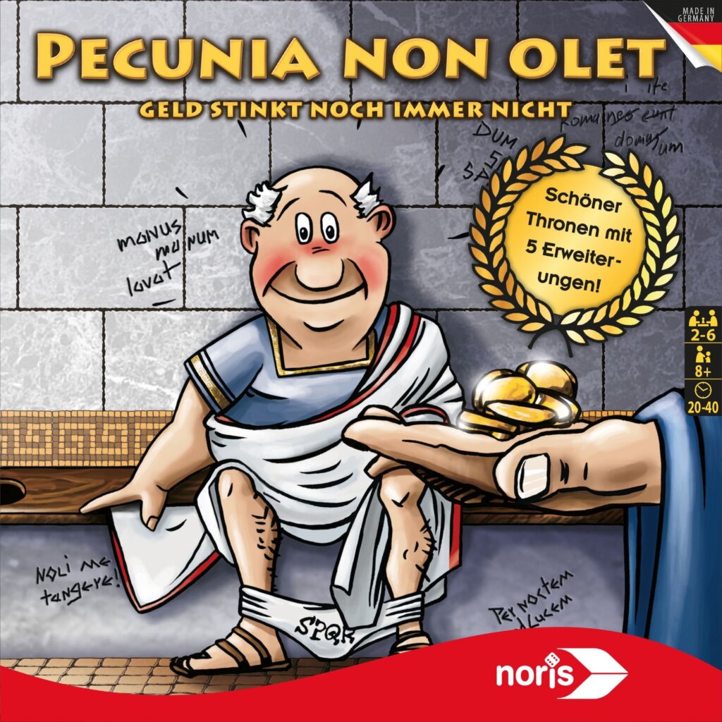 Pecunia non olet (Second Edition) board game cover