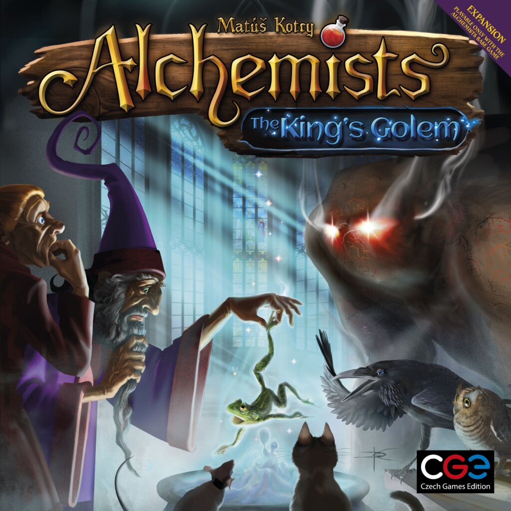 Alchemists: The King’s Golem board game cover