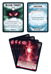 Not Alone: The Red Artefact Promo Cards board game cover
