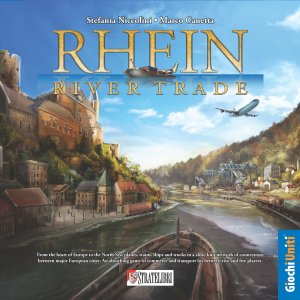 Rhein: River Trade board game cover