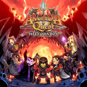 Arcadia Quest: Inferno – Kickstarter Exclusives board game cover