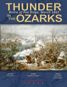 Thunder in the Ozarks: Battle for Pea Ridge, March 1862 board game cover