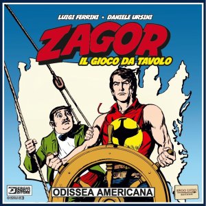 Zagor: Odissea Americana board game cover
