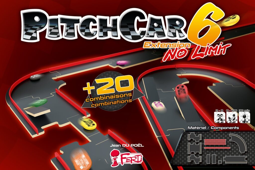 PitchCar: Extension 6 – No Limit board game cover