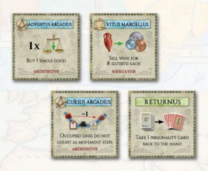 Concordia: 8 Forum Cards mini-expansion board game cover