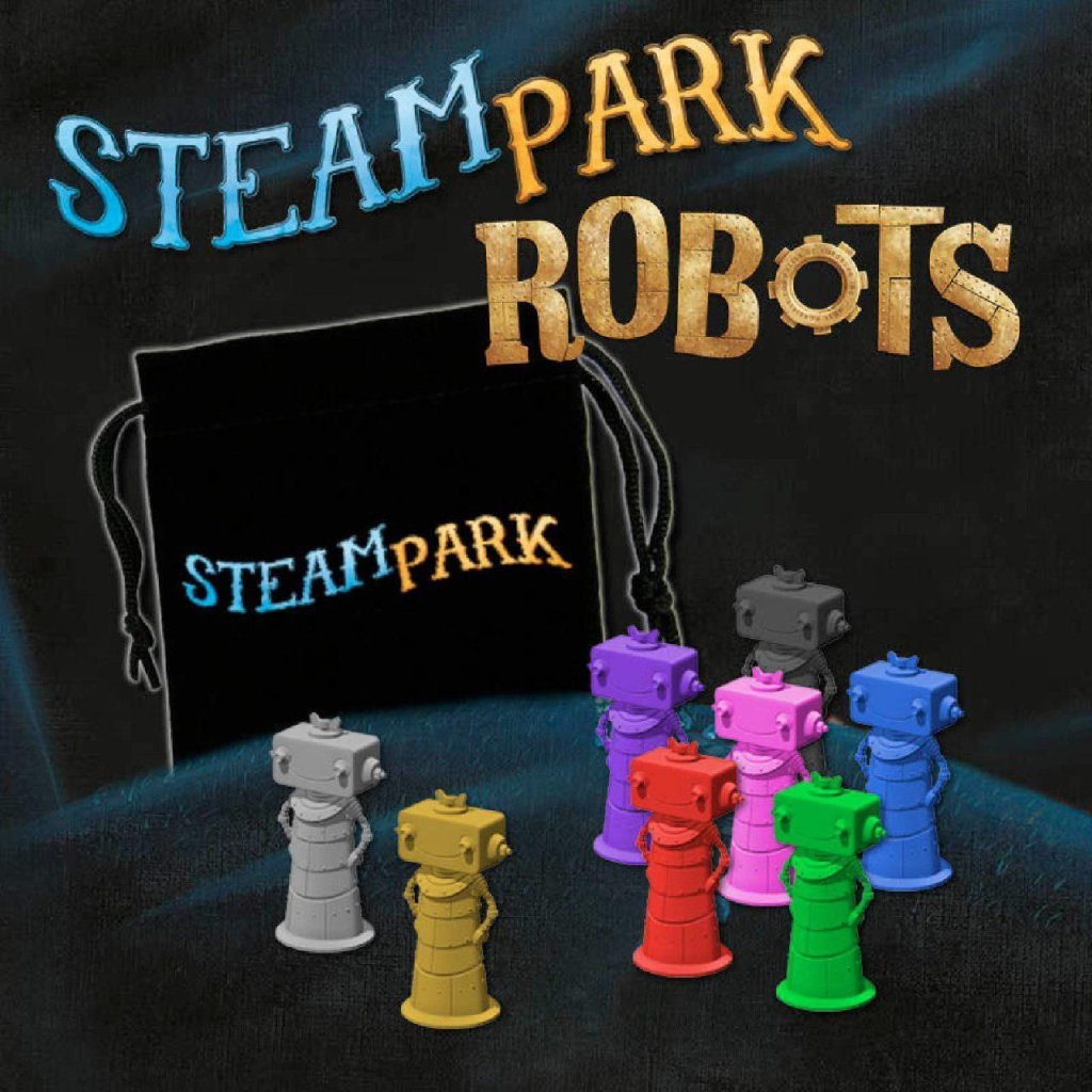 Steam Park: Robots board game cover