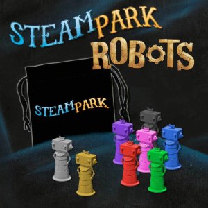 Steam Park: Robots board game cover