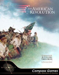 Commands & Colors Tricorne: The American Revolution board game cover