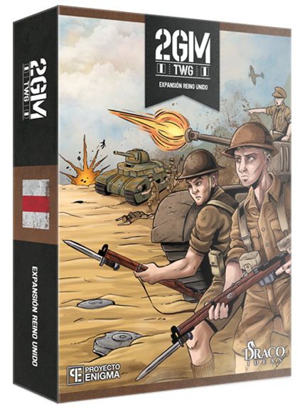 2GM Tactics: United Kingdom Expansion board game cover