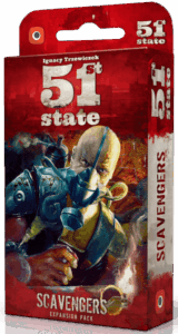 51st State: Master Set – Scavengers board game cover