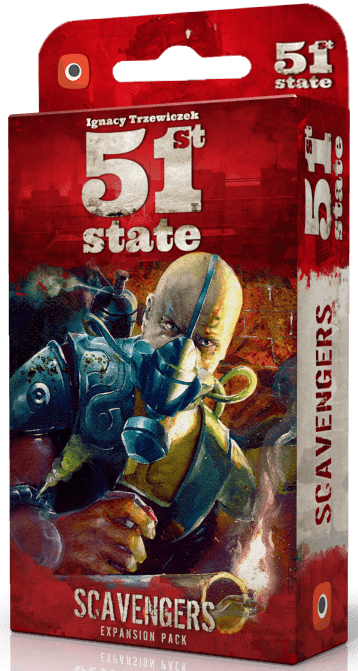51st State: Master Set – Scavengers board game cover