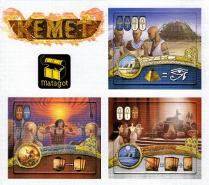 Kemet: Dice Tower 2016 Promo Tiles board game cover