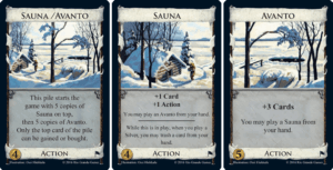 Dominion: Sauna / Avanto Promo Card board game cover