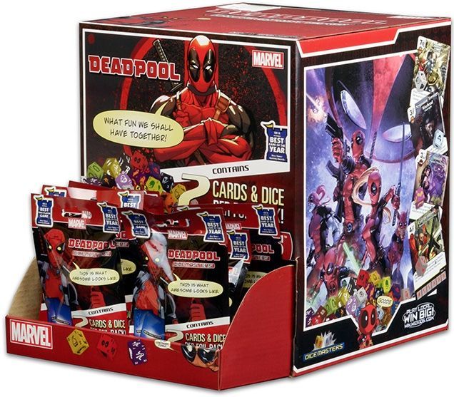 Marvel Dice Masters: Deadpool board game cover