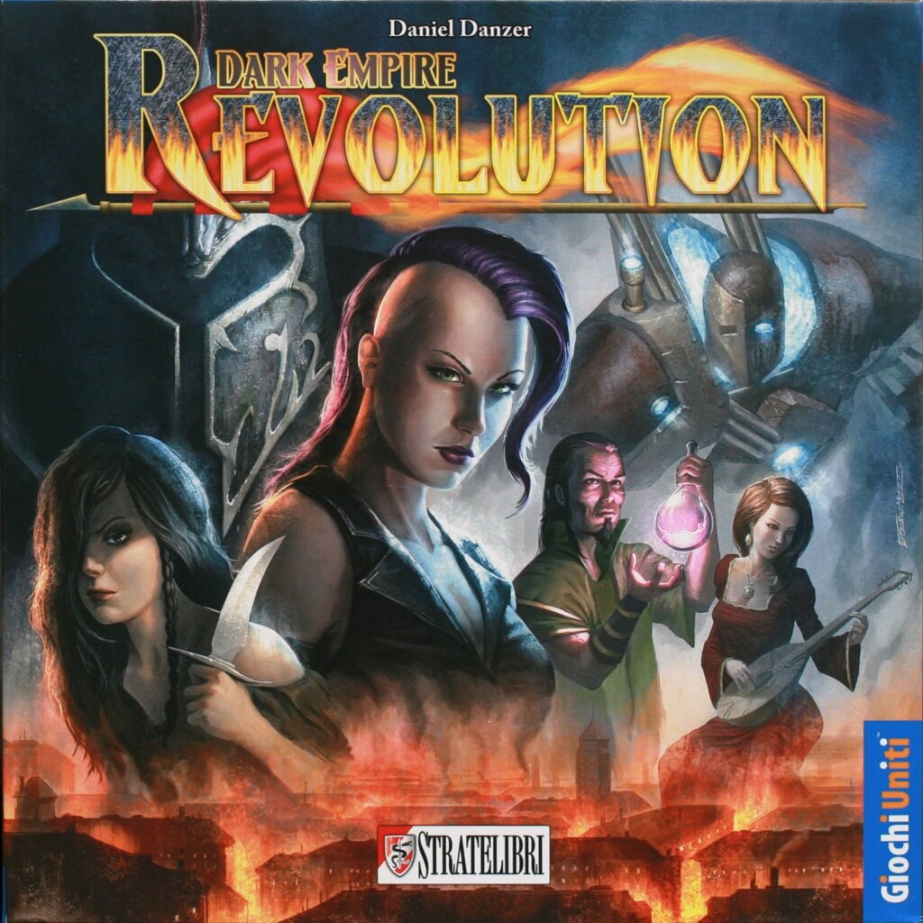 Dark Empire: Revolution board game cover
