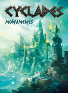 Cyclades: Monuments board game cover