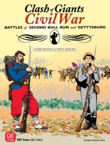 Clash of Giants: Civil War board game cover