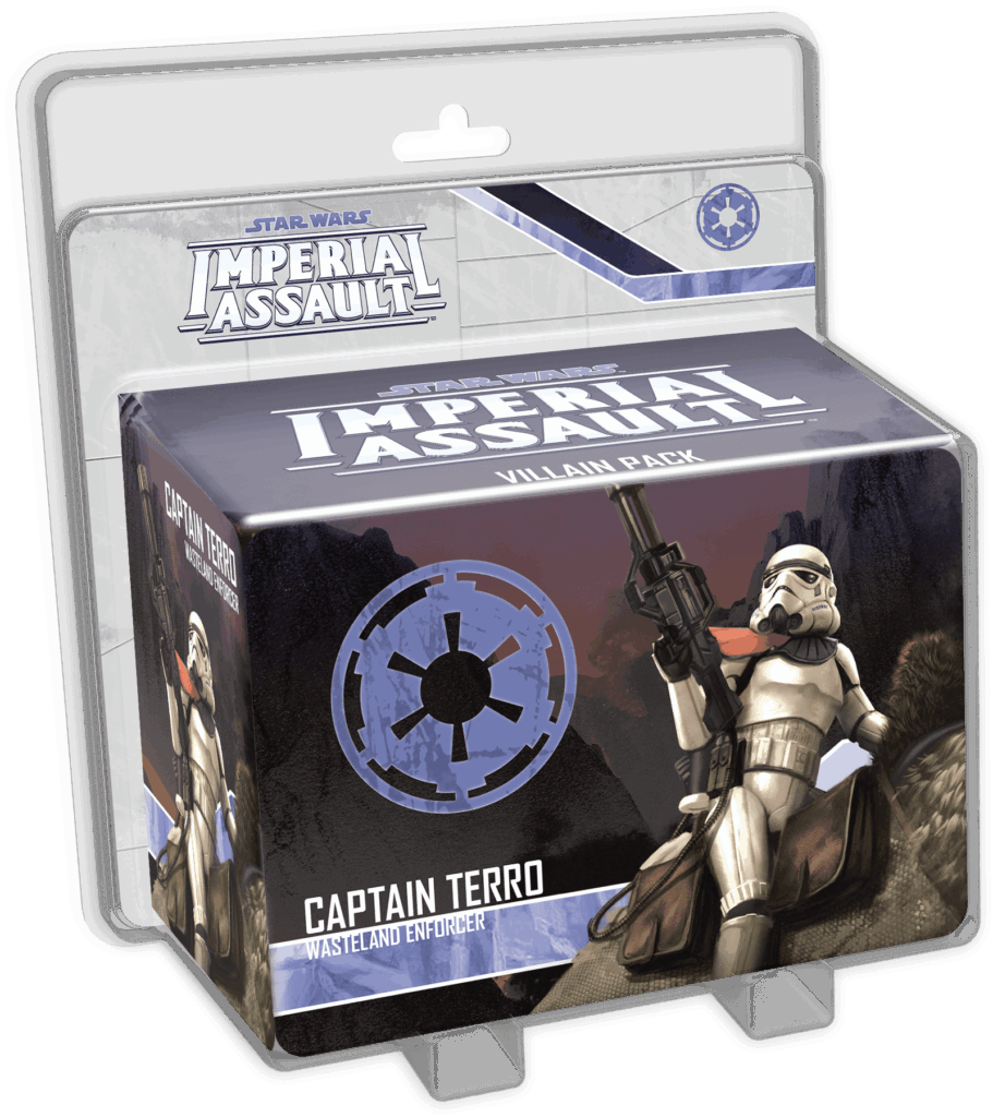 Star Wars: Imperial Assault – Captain Terro Villain Pack board game cover
