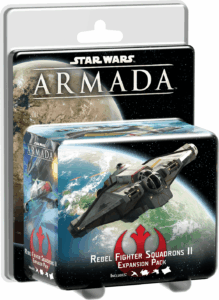 Star Wars: Armada – Rebel Fighter Squadrons II Expansion Pack board game cover