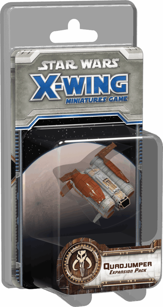 Star Wars: X-Wing Miniatures Game – Quadjumper Expansion Pack board game cover