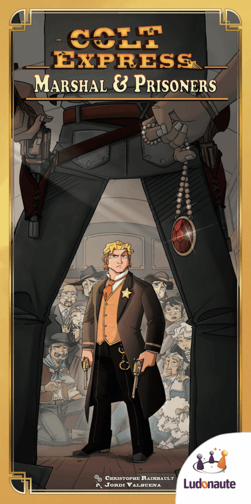 Colt Express: Marshal & Prisoners board game cover