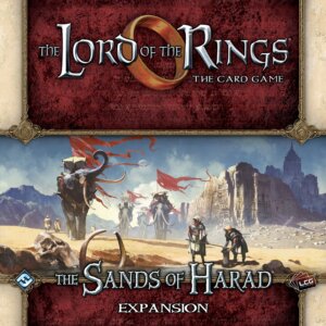 The Lord of the Rings: The Card Game – The Sands of Harad board game cover