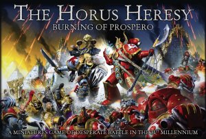 The Horus Heresy: Burning of Prospero board game cover