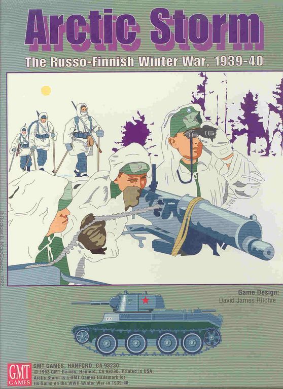 Arctic Storm: The Russo-Finnish Winter War 1939-40 board game cover