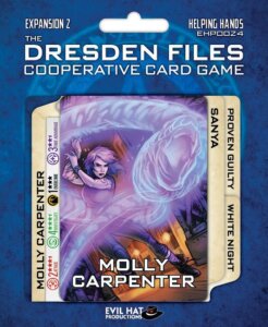 The Dresden Files Cooperative Card Game: Expansion 2 – Helping Hands board game cover