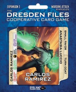The Dresden Files Cooperative Card Game: Expansion 3 – Wardens Attack board game cover