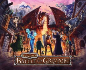 The Red Dragon Inn: Battle for Greyport board game cover